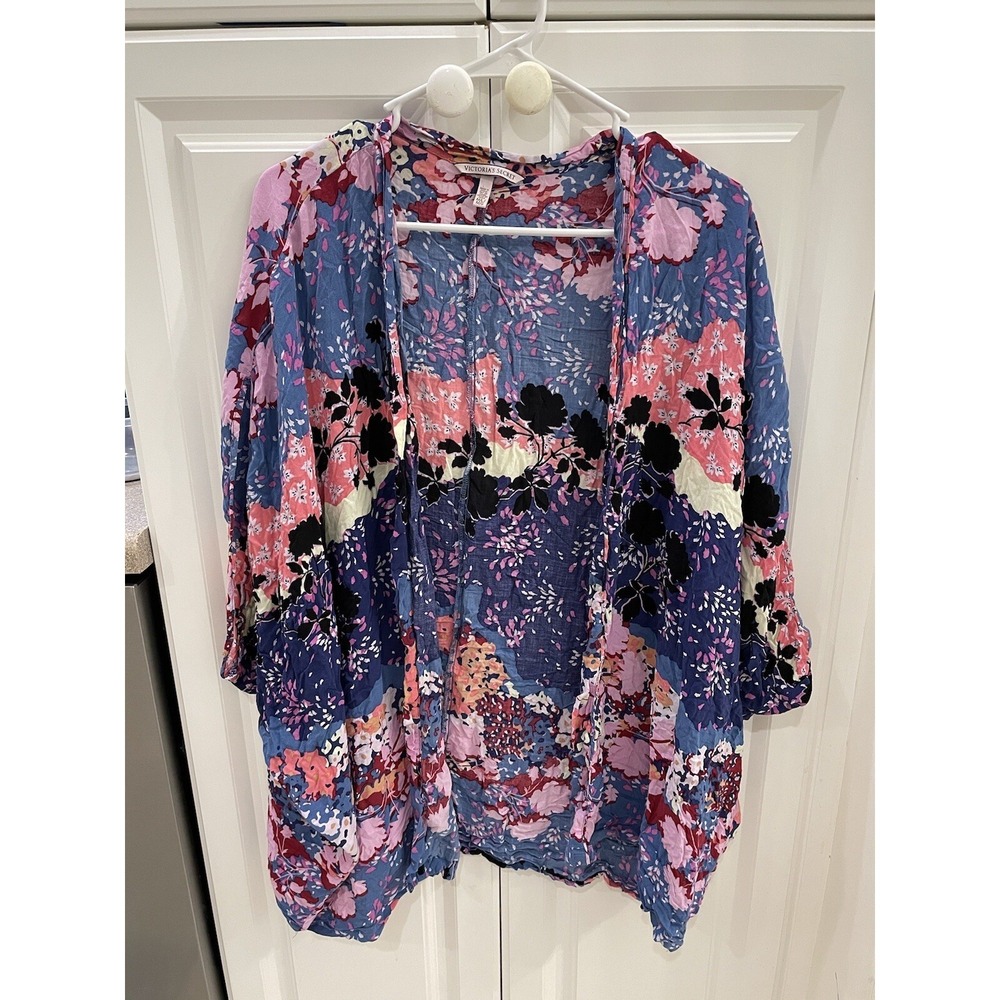 Victoria's Secret Beach Pool Swim Kimono Style Cover Up M/L - Picture 2 of 9